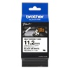 Brother Heat Shrink Tube Tape Cassette  Black on White 11.2mm (HSE231E) (BROHSE231E)-BROHSE231E