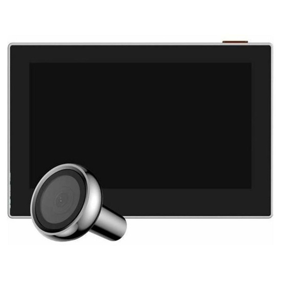 Ezviz Wireless Peephole Door Viewer HP2 Silver (EZVHP2SILVER)-EZVHP2SILVER