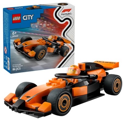 Lego City F1 Racer With Mclaren Racing Car (60442) (LGO60442)-LGO60442
