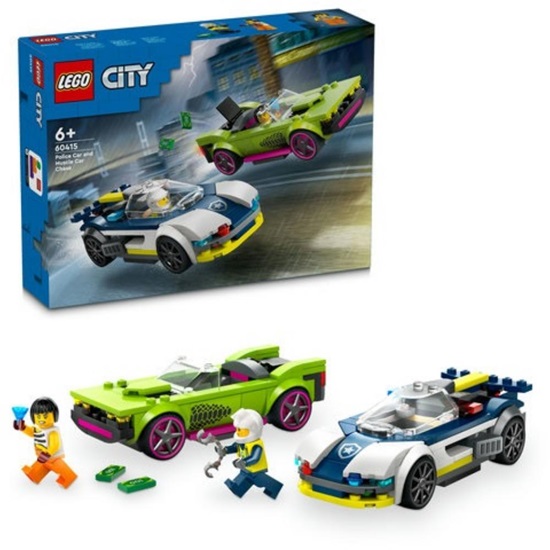 Lego City Chase With Police Car And Muscle Car (60415) (LGO60415)-LGO60415