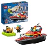 Lego City Fire Boat (60373) (LGO60373)-LGO60373