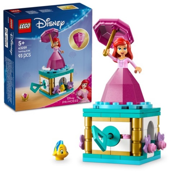 Lego Disney Princess Ariel Music Box (43259) (LGO43259)-LGO43259