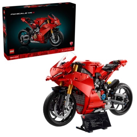 Lego Technic Ducati Panigale V4 S Motorcycle (42202) (LGO42202)-LGO42202