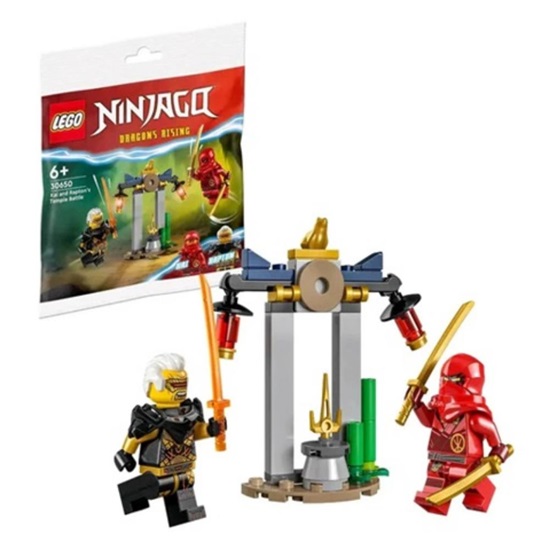 Lego Ninjago Kai And Rapton's Duel In The Temple (Polybag) (30650) (LGO30650)-LGO30650