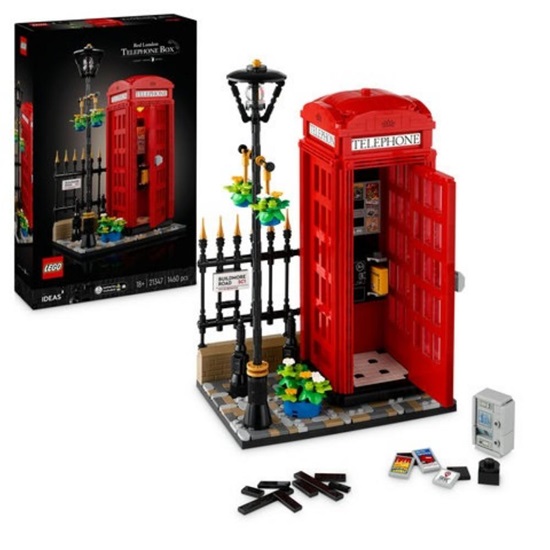 Lego Ideas Red London Telephone Box (21347) (LGO21347)-LGO21347