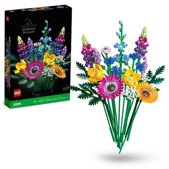 Lego Botanical Collection Wildflower Bouquet (10313) (LGO10313)-LGO10313
