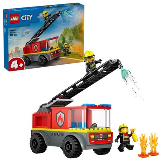 Lego City Fire Department Ladder Vehicle (60463) (LGO60463)-LGO60463