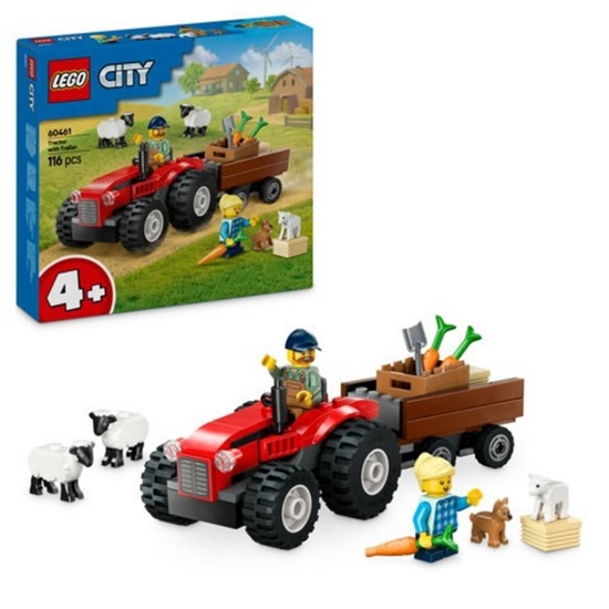 Lego City Tractor With Trailer (60461) (LGO60461)-LGO60461