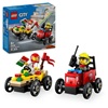 Lego City Pizza Delivery Truck Vs. Fire Truck (60458) (LGO60458)-LGO60458