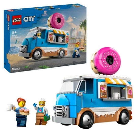 Lego City Donut Truck (60452) (LGO60452)-LGO60452