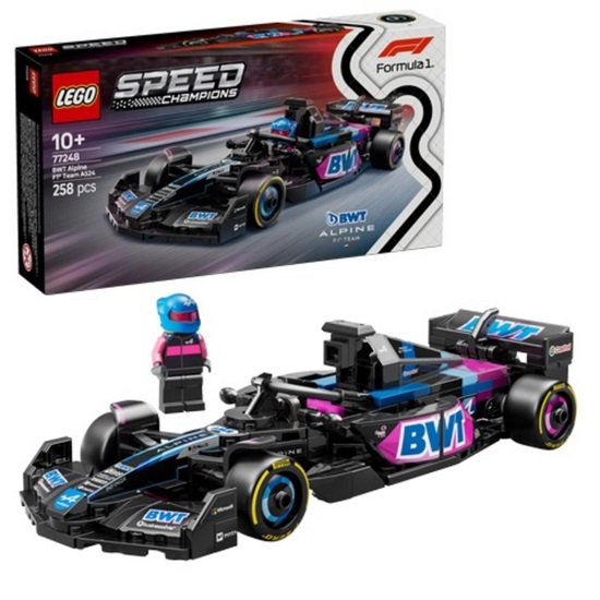 Lego Speed ​​Champions Bwt Alpine F1 Team A524 Racing Car (77248) (LGO77248)-LGO77248