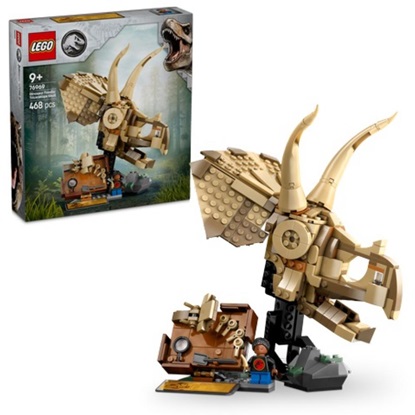 Lego Jurassic World Dinosaur Fossils: Triceratops Skull (76969) (LGO76969)-LGO76969