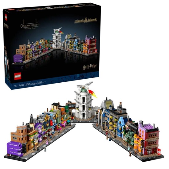 Lego Harry Potter The Magic Shops Of Diagon Alley (76444) (LGO76444)-LGO76444