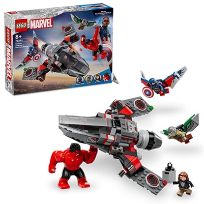 Lego Marvel Super Heroes Showdown Between Captain America And Red Hulk (76292) (LGO76292)-LGO76292