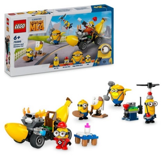Lego Minions And The Banana Car (75580) (LGO75580)-LGO75580