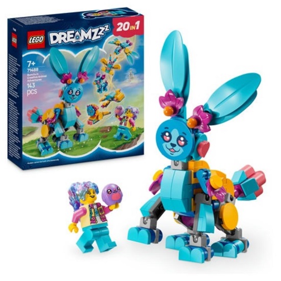 Lego DREAMZzz Bunchu's Creative Animal Adventures (71488) (LGO71488)-LGO71488