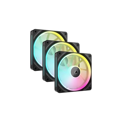 Corsair LX RGB Series iCUE LINK LX120 RGB 120mm RGB Fan Triple Fan Kit (CO-9051026-WW) (CORCO-9051026-WW)-CORCO-9051026-WW