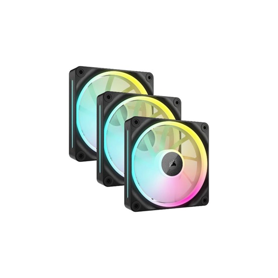 Corsair LX RGB Series iCUE LINK LX120 RGB 120mm RGB Fan Triple Fan Kit (CO-9051026-WW) (CORCO-9051026-WW)-CORCO-9051026-WW