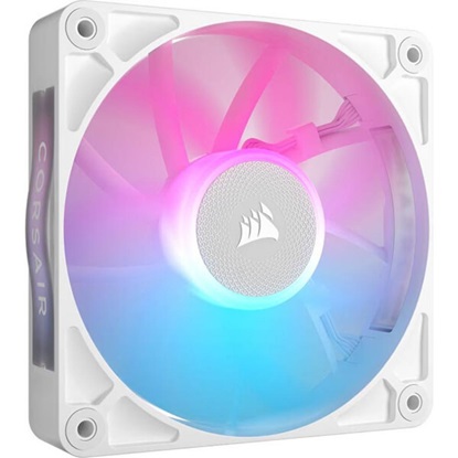 Corsair RX RGB Series iCUE LINK RX120 RGB White 120mm RGB Fan Single Fan (CO-9051021-WW) (CORCO-9051021-WW)-CORCO-9051021-WW