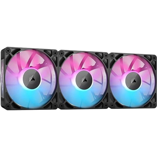Corsair RX RGB Series iCUE LINK RX120 RGB 120mm RGB Fan Triple Fan Kit (CO-9051018-WW) (CORCO-9051018-WW)-CORCO-9051018-WW