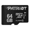Patriot LX Series 64 GB microSDXC Black UHS-I U1 Class 10 (PSF64GMDC10) (PATRPSF64GMDC10)-PATRPSF64GMDC10