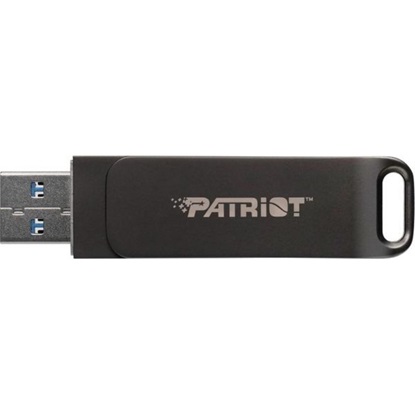 Patriot Rage R550 128Gb Black USB-A und USB-C 3.2 Gen 1 (PE128GR550DSAD) (PATRPE128GR550DSAD)-PATRPE128GR550DSAD