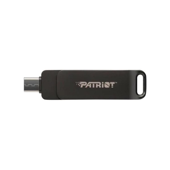 Patriot Rage R550 64GB Black USB-A und USB-C 3.2 Gen 1 (PE64GR550DSAD) (PATRPE64GR550DSAD)-PATRPE64GR550DSAD