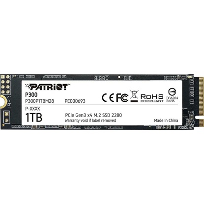 Patriot SSD P300 1TB M.2 PCIe 3.0 NVME (P300P1TBM28) (PATRP300P1TBM28)-PATRP300P1TBM28