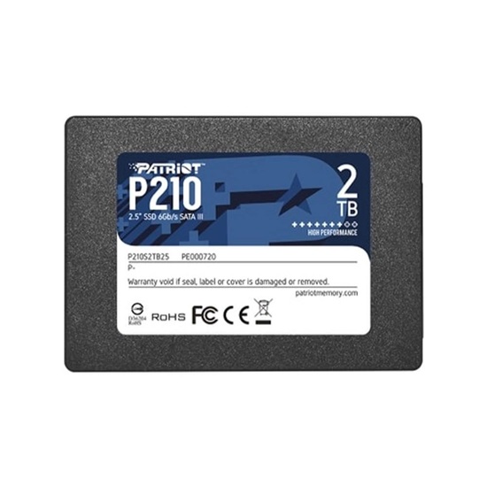 Patriot P210 2 TB Black SATA 6 Gb/s 25" (P210S2TB25) (PATRP210S2TB25)-PATRP210S2TB25