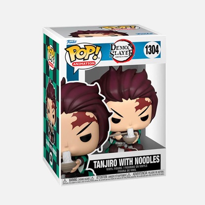 Funko Pop! Animation: Demon Slayer - Tanjiro with Noodles #1304 (FNK73467)-FNK73467