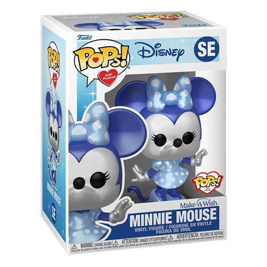 Funko Pop! Animation: Disney - Minnie Mouse #SE Make-a-Wish Special Edition Metallic (FNK36681)-FNK36681