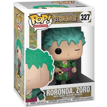 Funko Pop! Animation: One Piece - Roronoa Zoro #327 (FNK31916)-FNK31916
