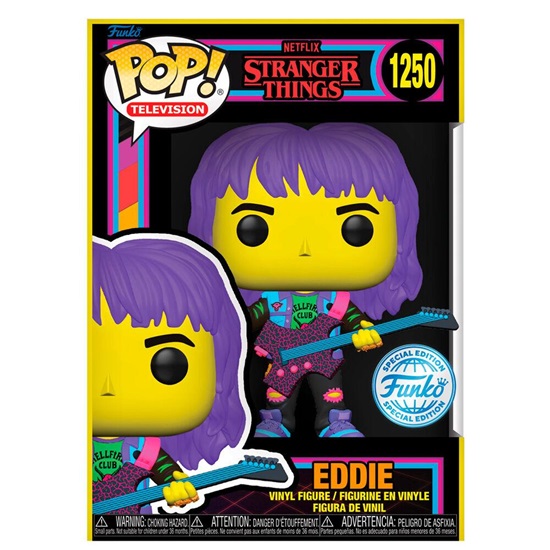 Funko Pop! TV: Stranger Things - Eddie #1250 Special Edition (FNK15482)-FNK15482