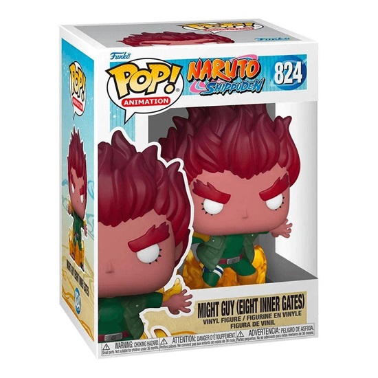 Funko Pop! Animation: Naruto - Might Guy Eight Inner Gates #824 (FNK06755)-FNK06755