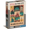 Clementoni Puzzle Style in the City Collection - Barcelona 1000pcs (39847) (CLE39847)-CLE39847