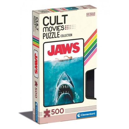 Clementoni Puzzle Cult Movies Collection - Jaws 500pcs (35111) (CLE35111)-CLE35111