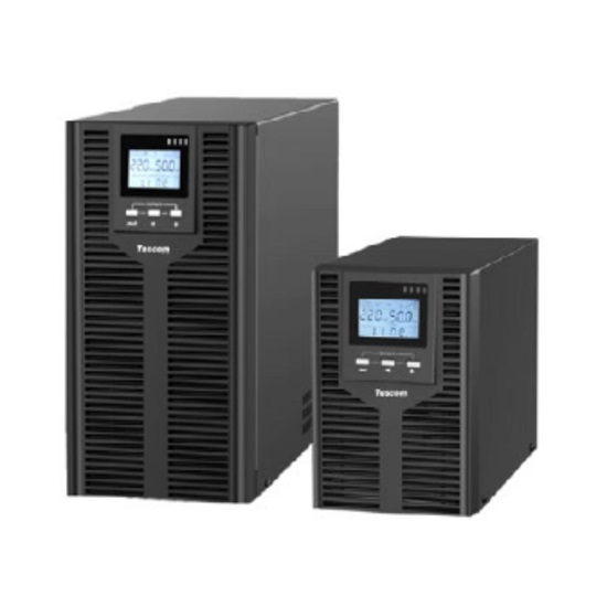 Tescom UPS PRIME TOWER 2kVA/2000W LCD with 4 x 12V 9Ah 12A (UPS.0940) (TSUPS0940)-TSUPS0940