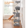 Feandrea Slim Cat Tower XXL, Height 199 cm (PCT196W01V1) (FEAPCT196W01V1)-FEAPCT196W01V1