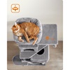 Feandrea Cat Tower, Height 155 cm, for up 5 Cats (PCT192W01)  (FEAPCT192W01)-FEAPCT192W01