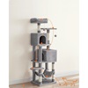 Feandrea Cat Tower, Height 155 cm, for up 5 Cats (PCT192W01)  (FEAPCT192W01)-FEAPCT192W01