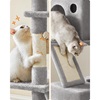 Feandrea Cat Tower XXl, Height 206 cm, up to 6 Cats (PCT190W01)  (FEAPCT190W01)-FEAPCT190W01