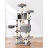 Feandrea Cat Tower XXL, Height 168 cm, for up 6 Cats (PCT165W01)  (FEAPCT165W01)-FEAPCT165W01