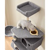Feandrea Cat Tower, Height 164 cm, (PCT99W) (FEAPCT99W)-FEAPCT99W