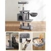 Feandrea Cat Tower, Height 110 cm, up to 3 cats (PCT52W) (FEAPCT52W)-FEAPCT52W