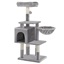 Feandrea Cat Tower, Height 110 cm, up to 3 cats (PCT52W) (FEAPCT52W)-FEAPCT52W