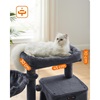 Feandrea Cat Tower, Height 96 cm, for large cats (PCT51G) (FEAPCT51G)-FEAPCT51G