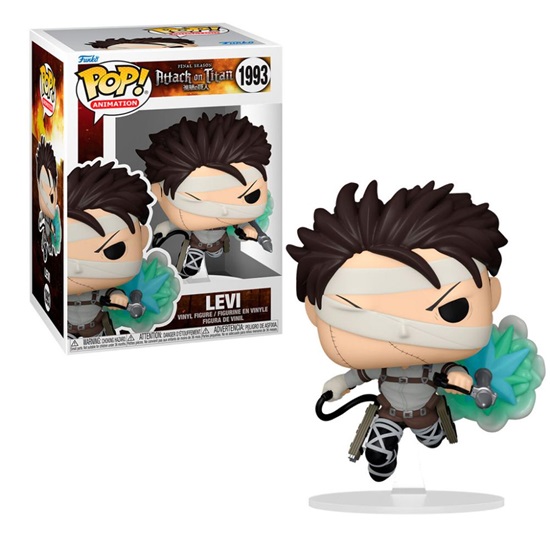 Funko Pop! Animation: Attack on Titan - Levi #1993 (FNK03731)-FNK03731