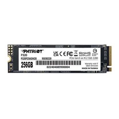 Patriot P320 256GB PCIe 3.0 x4 NVMe 1.3 M.2 2280 (P320P256GM28) (PATRP320P256GM28)-PATRP320P256GM28