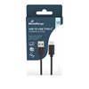 Καλώδιο Φόρτισης & Συγχρονισμού MediaRange USB 3.2 Type-C to Type-A 1.2M Black (MRCS160)-MRCS160