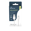 Καλώδιο MediaRange Charge and sync, USB 2.0 to Apple Lightning® plug, 1.0m, white (MRCS178)-MRCS178